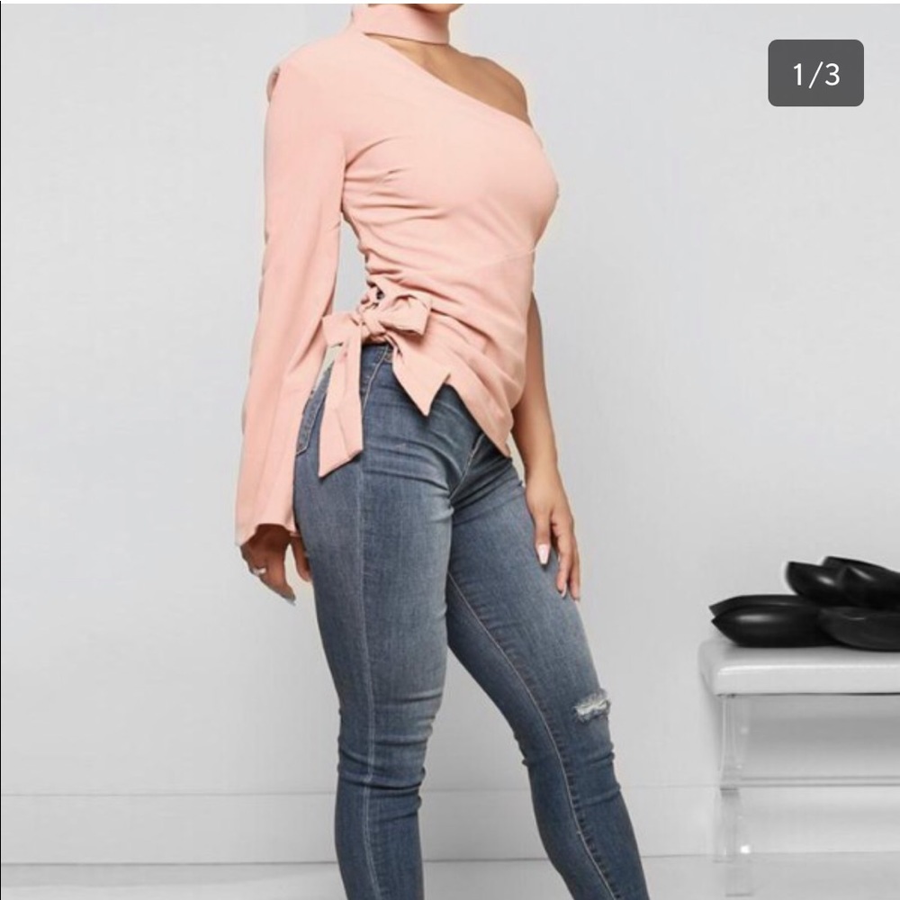 One Shoulder Top - Picture 1 of 3